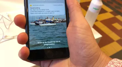 NL-Alert test message sent on 2 December 2019