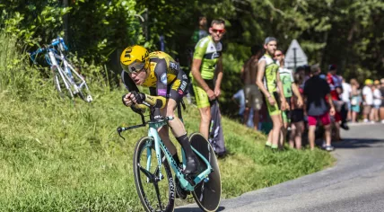 Steven Kruijswijk in the Tour de France 2019