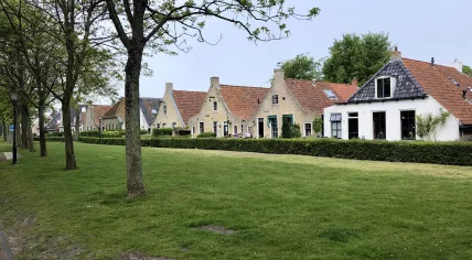 A neighborhood on the island of Schiermonnikoog. 12 June 2020