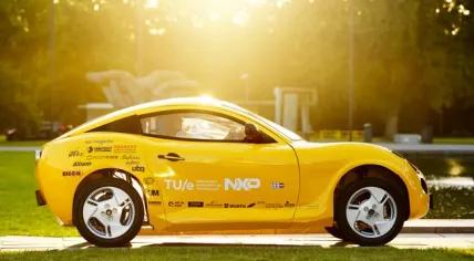 Luca - a car made almost completely out of recycled materials by TU/e students