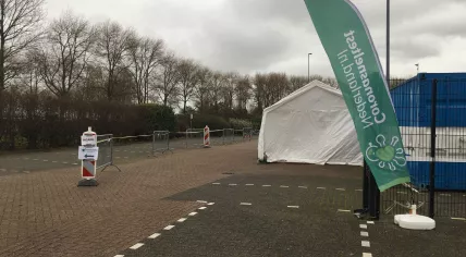 Covid test center in Noord-Holland