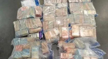 Police in Rotterdam found nearly 2 million euros cash