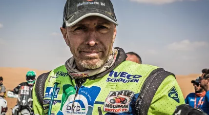 Edwin Straver at the Dakar Rally 2020, January 2020