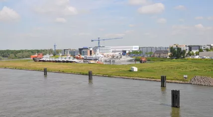 Damen Shipyards in Gorinchem 