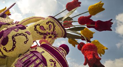 Flower parade in Zundert in 2017