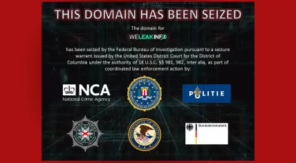 Website 'We leak info' seized for selling stolen usernames and passwords, January 2020
