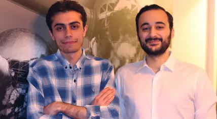 Shayan Meydanshahi & Navid Ardakanian of Fusedbone in Amsterdam
