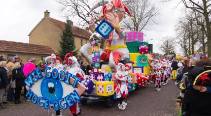 The Carnaval parade in Oldenzaal on February 7, 2016
