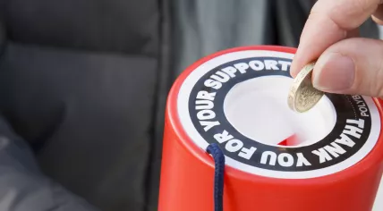 Donating to charity