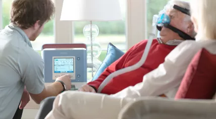 A Philips non-invasive ventilator