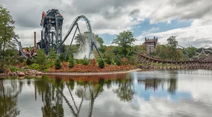 The Baron roller coaster at Efteling