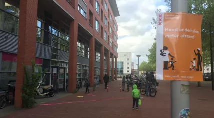 Amsterdam primary school reopens as Netherlands eases out of its coronavirus lockdown, 11 May 2020