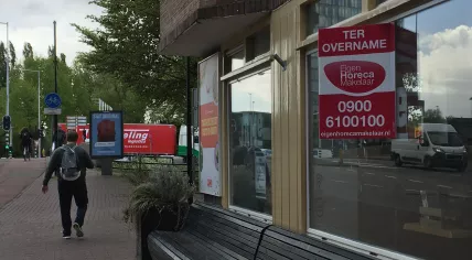 An Amsterdam franchise location of cafe JAMe, which went up for sale in 2020.