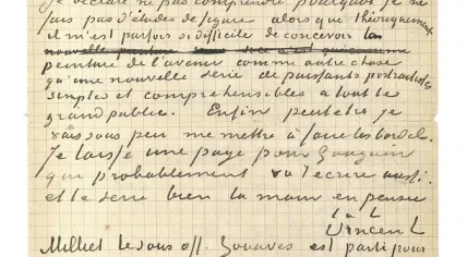 Letter from Vincent van Gogh and Paul Gauguin to Emile Bernard, 1 or 2 November 1888
