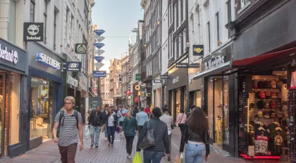 Kalverstraat in Amsterdam