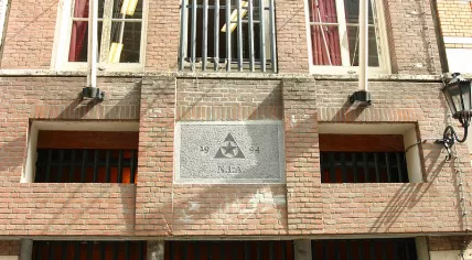 Student association ASC/AVSV on Warmoesstraat in Amsterdam