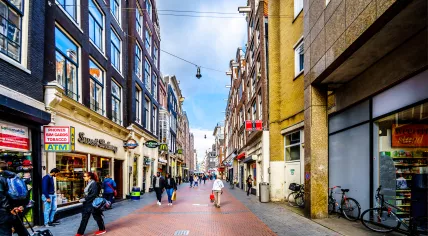 Nieuwendijk in Amsterdam