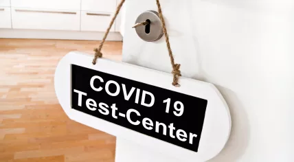 Fireworks found at Covid test center