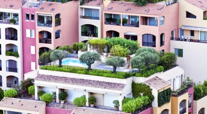 An example of living roofs