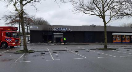 An explosion ripped apart the Warszawa supermarket in Tilburg. 4 Jan. 2020