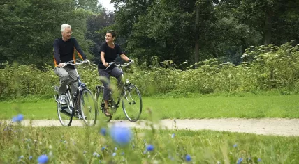 Seniors biking