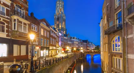 Utrecht at night