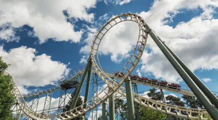 One of the attractions at the Efteling amusement park.