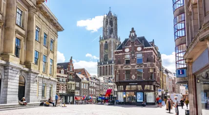 A street in Utrecht, the Netherlands.