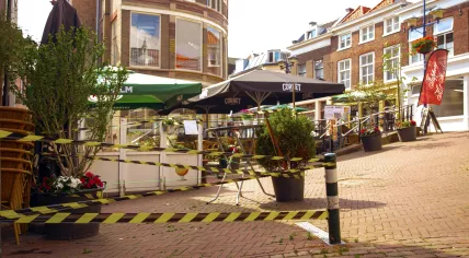 City of Schiedam during the lockdown. 6 Jun 2020.