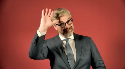 Sidney Smeets in a 2021 D66 election campaign video