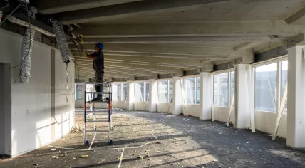Renovation of the Satellite at DNB headquarters