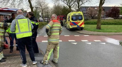 Firefighters in Lelystad inspect suspicious odor