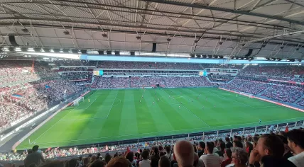 Inside Philips Stadion in Eindhoven. July 23, 2019