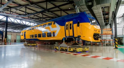 The new NS doubledecker train.