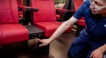 USB charging ports on the new NS double decker.