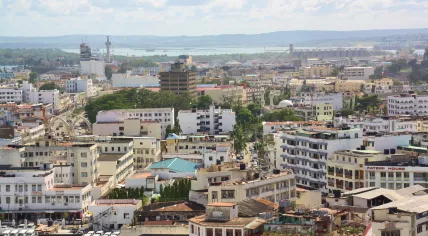 Downtown Mombasa, Kenya