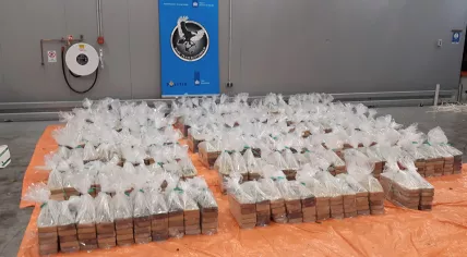 Millions of euros worth of cocaine found in a shipment of sweet potatoes in Rotterdam. July 23, 2021
