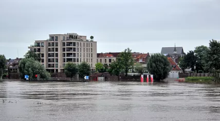 Flooding in Blerick July 2021