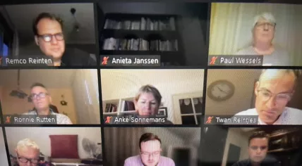 Gennep city council meeting that prompted Anieta Janssen’s resignation due to sleeping through the meeting.