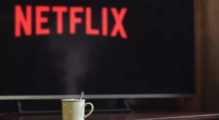 Netflix and a mug