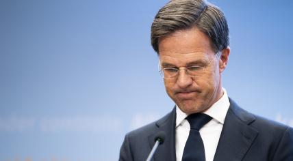 Mark Rutte during a press conference about the coronavirus restrictions in the Netherlands. August 13, 2021