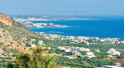 View of Crete, Greece