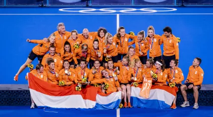 The Netherlands defeats Argentina for the gold medal at the Tokyo Olympics. August 6, 2021