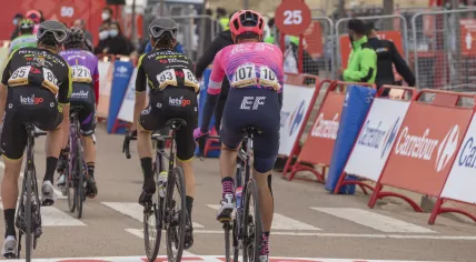 The fourth stage of the La Vuelta in Spain, 23 October 2020