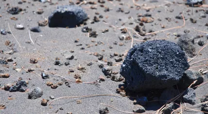 Volcanic rock from la Cumbre Vieja on La Palma