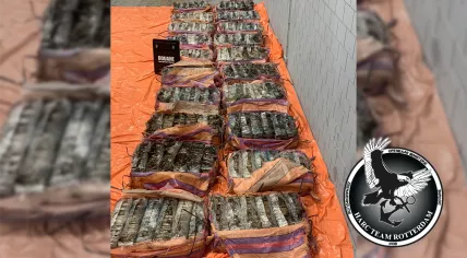 A large shipment of cocaine hidden in a delivery of cocoa powder. 30 Sept. 2021