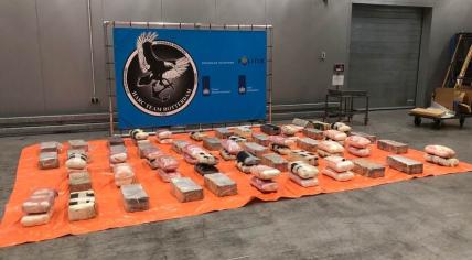 Douane discovers 529 kilos of cocaine in Rotterdam port