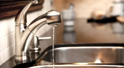 Dripping faucet