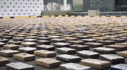 Authorities in Colombia seized roughly 2,000 kilos of cocaine destined for Rotterdam. 30, October 2021