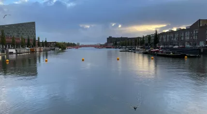 A gray day in Amsterdam Oost, 6 October 2021